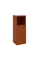 N 3 - 4DN kancelářská skříň, 1-dveřová/nika, pravá, 1100x400x400, třešeň šumavská